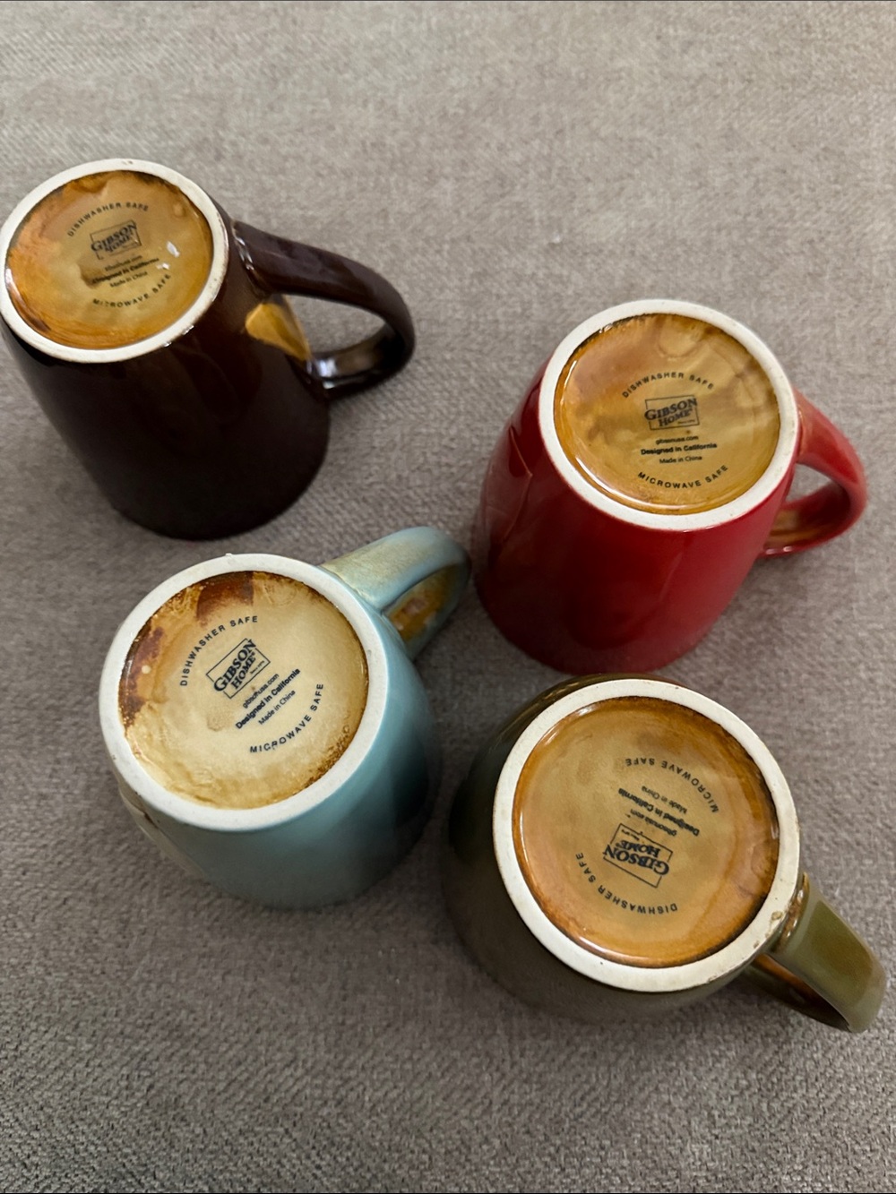 Owl Ceramic Espresso Cup - Colorful Assorted (Green, Red, Cream, Yellow) - Picture 2 of 4